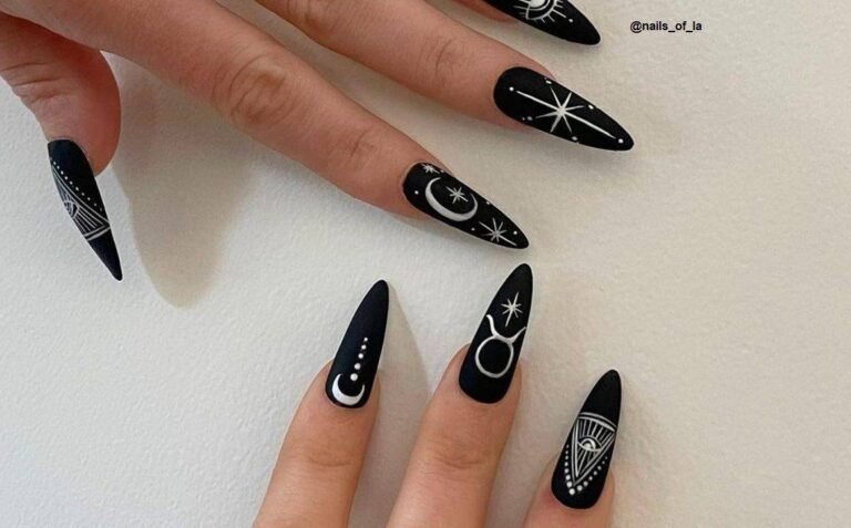 7 Black Nail Designs You’ll Want to Flaunt All Winter Long